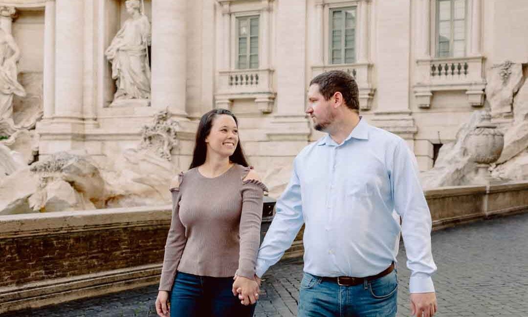 Proposta di matrimonio a Roma
