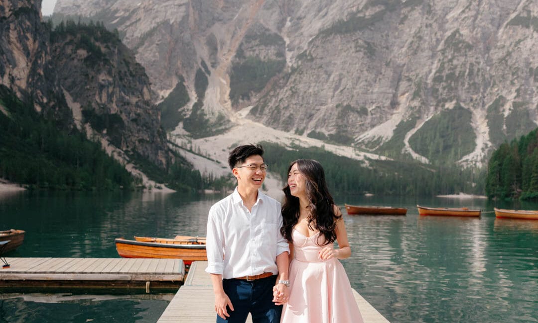 Dreamy Lake Braies proposal