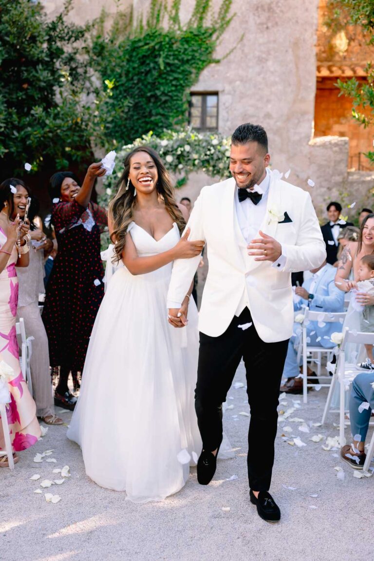 Wedding at Castell de Tamarit