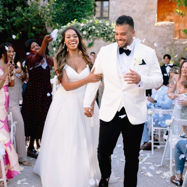 Wedding at Castell de Tamarit